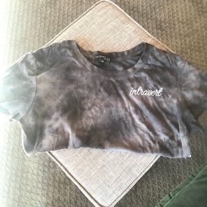 Tie dye Introvert Tee